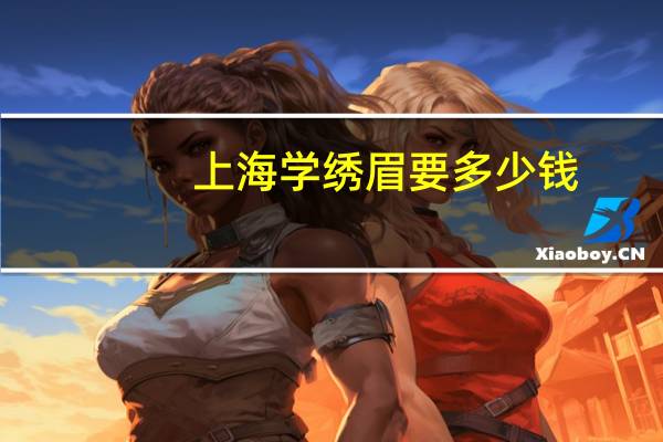 上海学绣眉要多少钱(上海黄浦区哪里绣眉好)