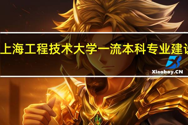 上海工程技术大学一流本科专业建设名单