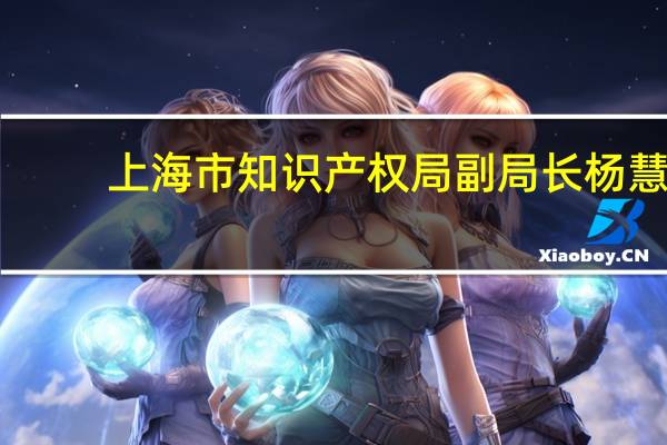 上海市知识产权局副局长杨慧：提升知识产权金融服务水平 让金融活水覆盖更多科技型中小企业