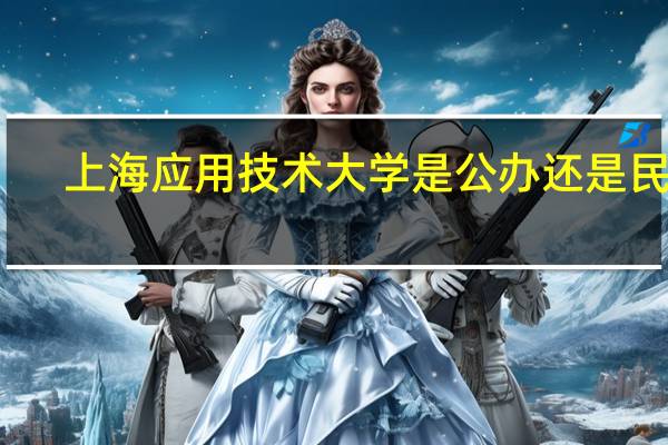 上海应用技术大学是公办还是民办