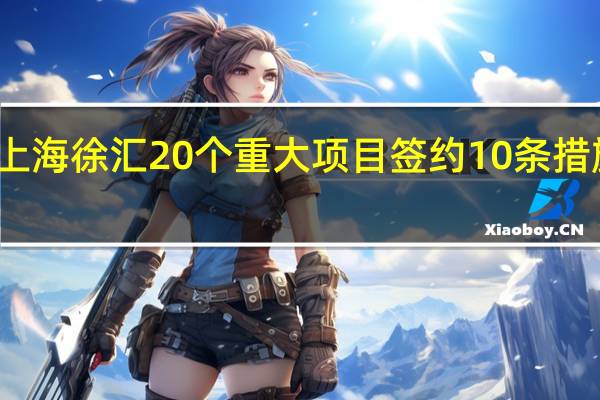 上海徐汇20个重大项目签约10条措施出台