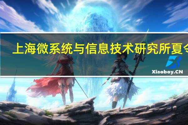 上海微系统与信息技术研究所夏令营（上海微系统与信息技术研究所）