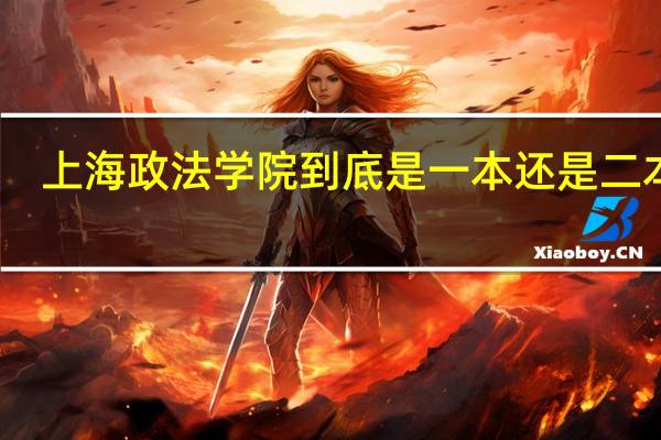 上海政法学院到底是一本还是二本啊!