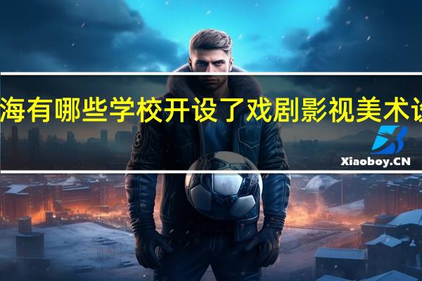 上海有哪些学校开设了戏剧影视美术设计专业