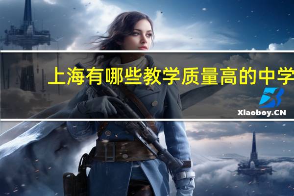 上海有哪些教学质量高的中学