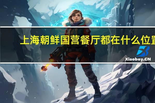 上海朝鲜国营餐厅都在什么位置