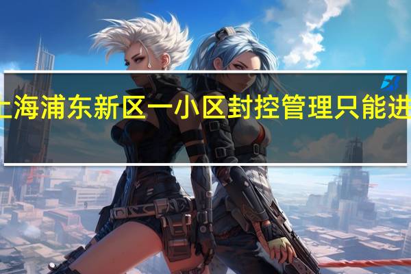 上海浦东新区一小区封控管理 只能进不能出