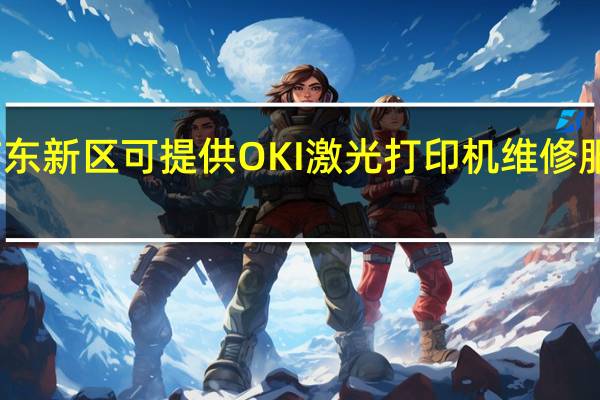 上海浦东新区可提供OKI激光打印机维修服务地址在哪