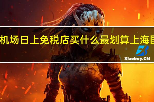 上海浦东机场日上免税店买什么最划算 上海国际机场免税店