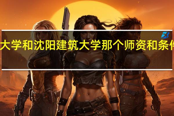 上海海事大学 和 沈阳建筑大学 那个师资和条件环境更好一些