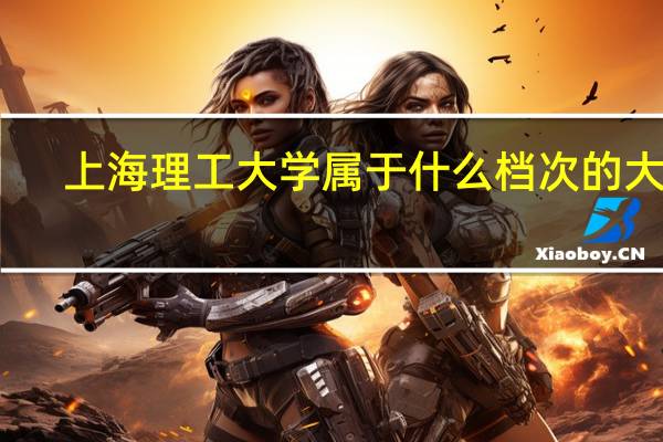上海理工大学属于什么档次的大学