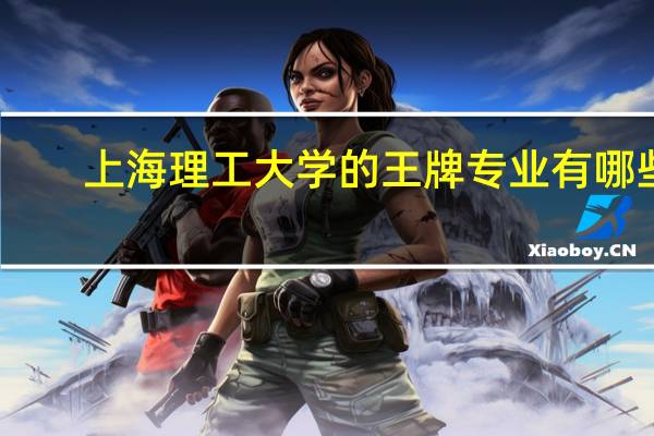 上海理工大学的王牌专业有哪些