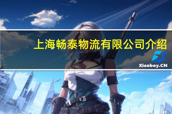 上海畅泰物流有限公司介绍
