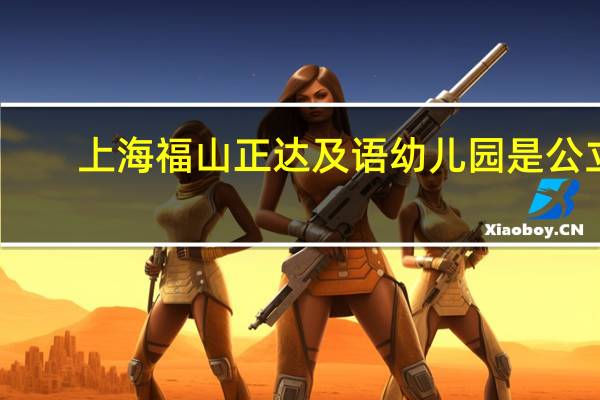 上海福山正达及语幼儿园是公立