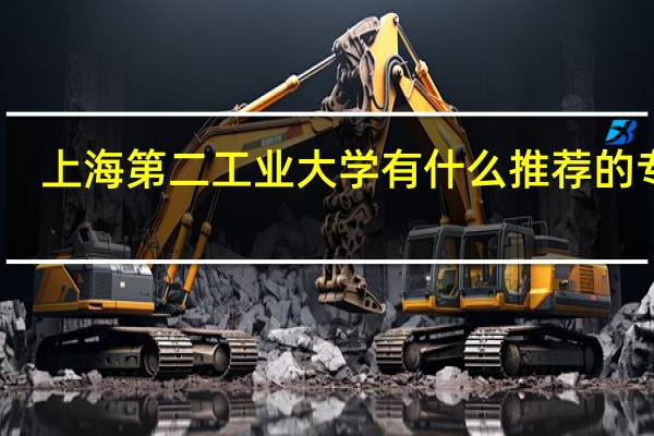 上海第二工业大学有什么推荐的专业