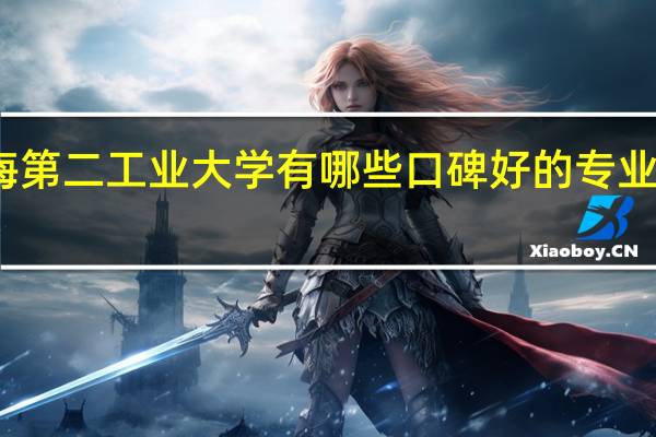 上海第二工业大学有哪些口碑好的专业值得就读