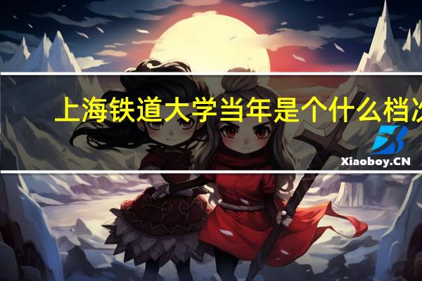 上海铁道大学当年是个什么档次（上海铁道大学）