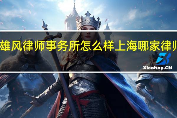 上海雄风律师事务所怎么样 上海哪家律师事务所好