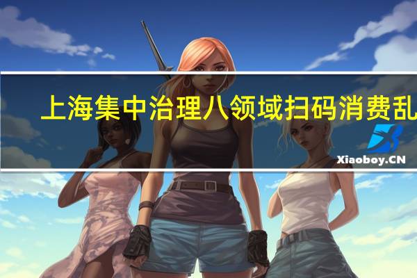 上海集中治理八领域扫码消费乱象