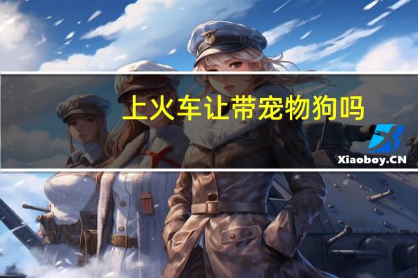 上火车让带宠物狗吗