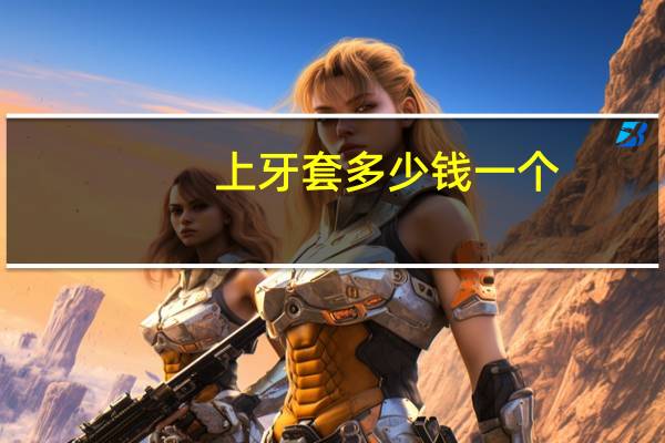 上牙套多少钱一个？装一个牙套多少钱啊