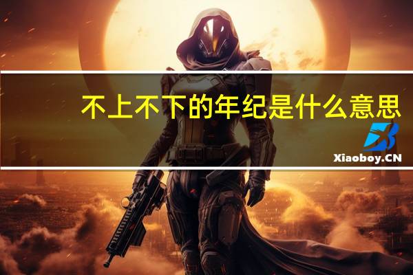 不上不下的年纪是什么意思