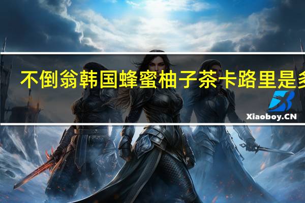 不倒翁 韩国蜂蜜柚子茶卡路里是多少