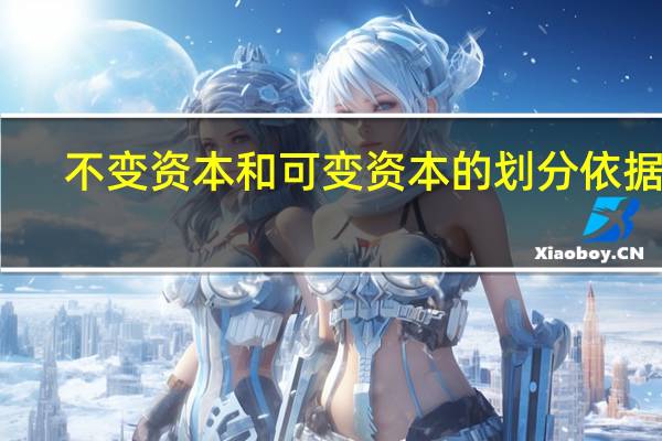 不变资本和可变资本的划分依据是（简述划分不变资本和可变资本的意义）