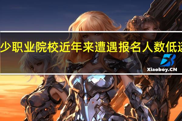 不少职业院校近年来遭遇报名人数低迷的尴尬，为何会出现这一情况