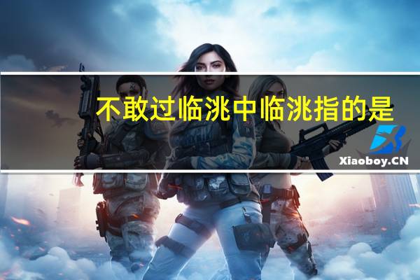 不敢过临洮中临洮指的是