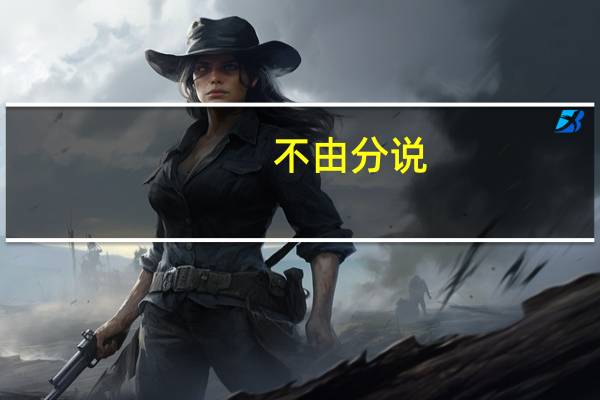 不由分说（不由）