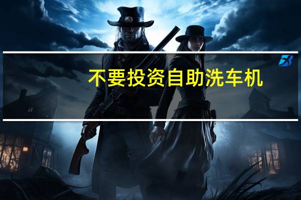 不要投资自助洗车机