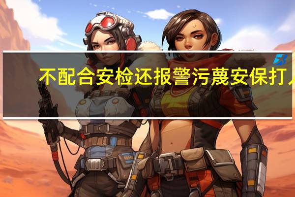 不配合安检还报警污蔑安保打人，她到底为何不接受安检