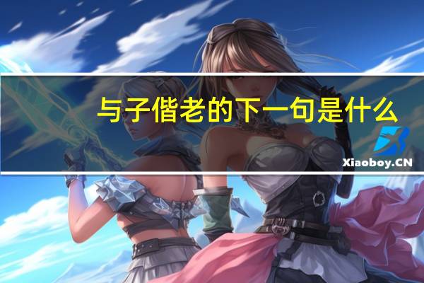 与子偕老的下一句是什么