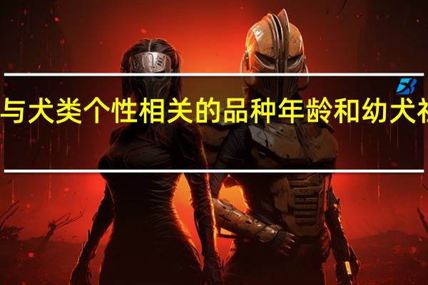 与犬类个性相关的品种年龄和幼犬社会化