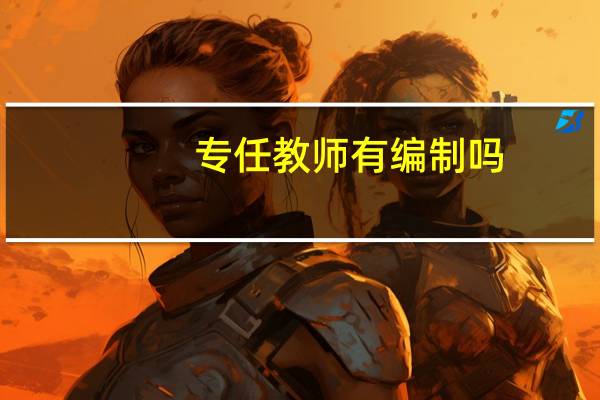 专任教师有编制吗