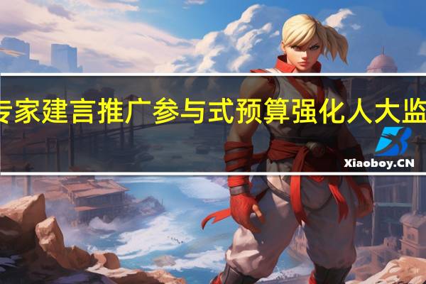 专家建言推广参与式预算 强化人大监督作用