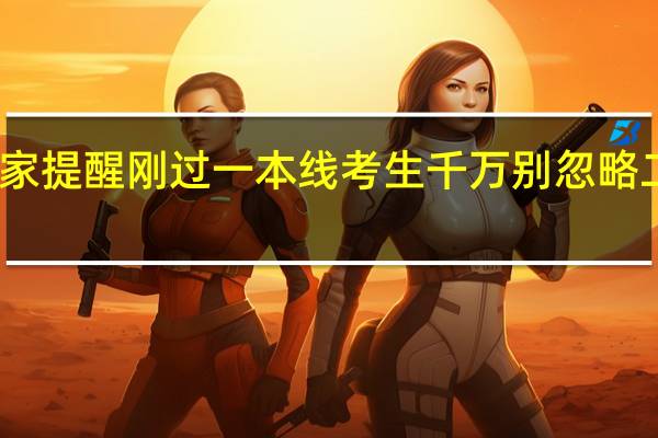 专家提醒刚过一本线考生千万别忽略二本志愿