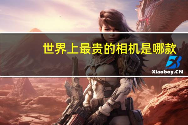 世界上最贵的相机是哪款