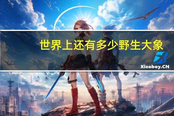 世界上还有多少野生大象