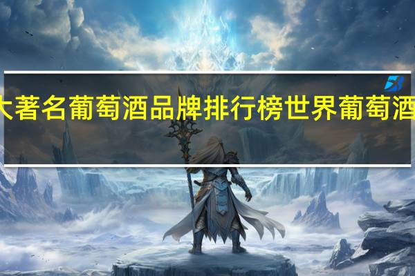世界十大著名葡萄酒品牌排行榜 世界葡萄酒排行榜前十名