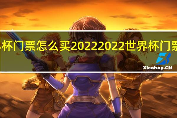 世界杯门票怎么买2022 2022世界杯门票在哪里买