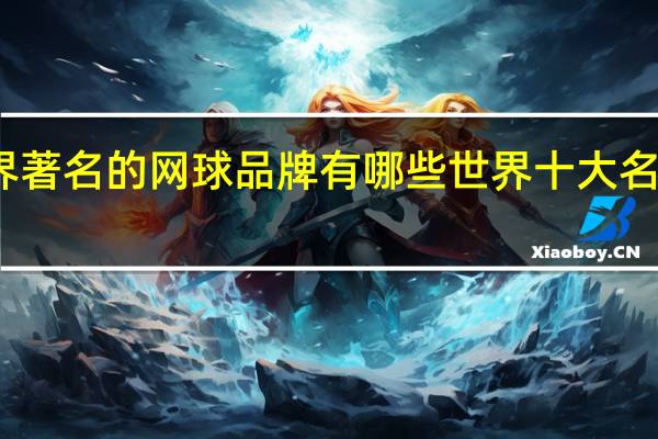 世界著名的网球品牌有哪些 世界十大名牌篮球鞋