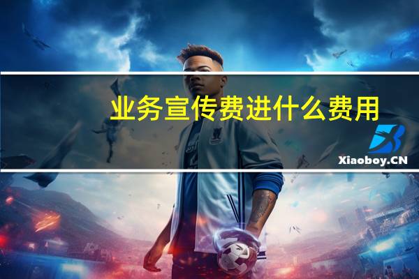 业务宣传费进什么费用