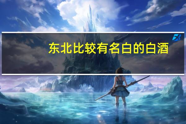 东北比较有名白的白酒
