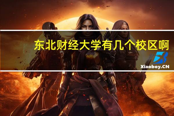 东北财经大学有几个校区啊