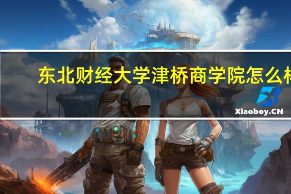 东北财经大学津桥商学院怎么样