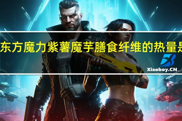 东方魔力 紫薯魔芋膳食纤维的热量是多少
