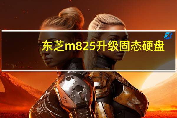东芝m825升级固态硬盘（东芝m825）