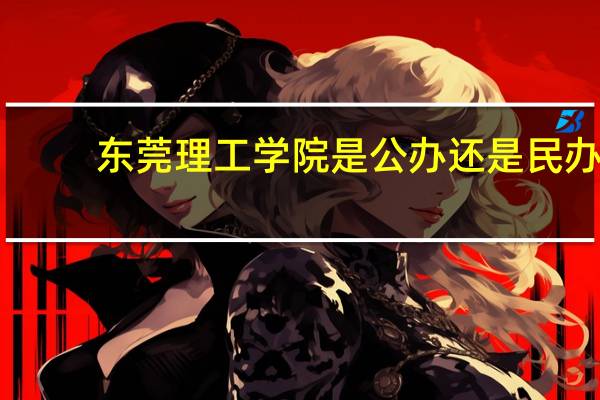东莞理工学院是公办还是民办